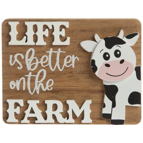 Life Is Better On The Farm Wood Decor