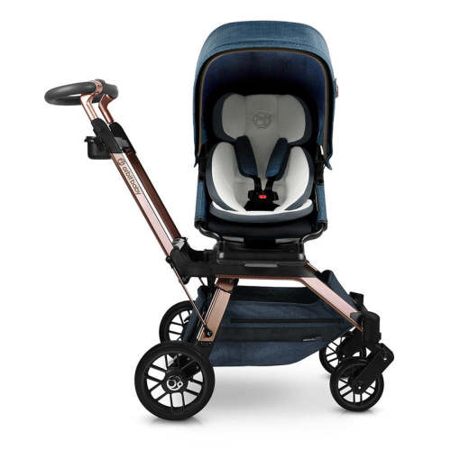 Orbit Baby G5 Stroller  - Mélange Navy / Rose Gold