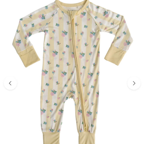 Harper Zipper Romper – In My Jammers