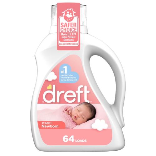 Dreft Stage 1: Newborn Liquid Laundry Detergent, Size: 92 fl oz