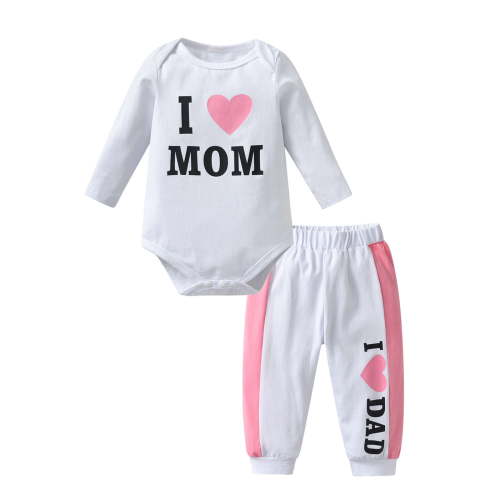 Newborn Infant Baby Girl Clothes Long Sleeve Romper Pants Headband headband Outfits Set ( 6-9 Months, White)