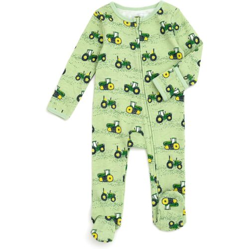 John Deere Baby Boy or Girl Footed Sleep N Play Coverall Newborn