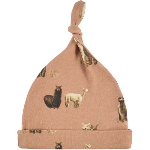 Alpaca Organic Cotton Knotted Beanie Hat - Milkbarn Kids Hats & Mittens | Maisonette