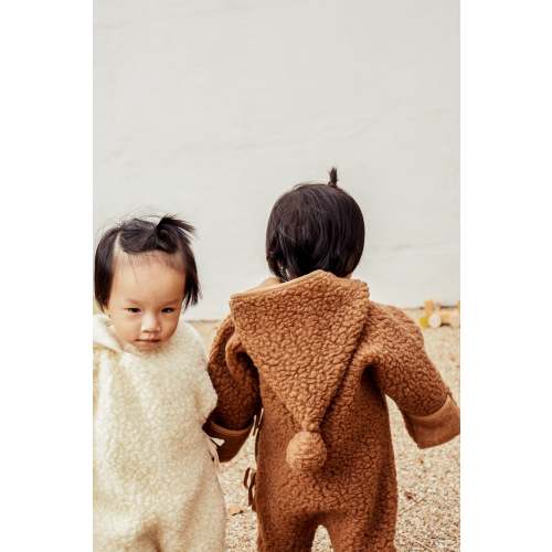 MERINO WOOL SNUGGLESUIT BABY ROMPER – BINIBAMBA