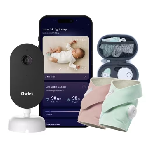 Owlet Dream Duo Ultimate Smart Baby Monitor Bundle | Costco