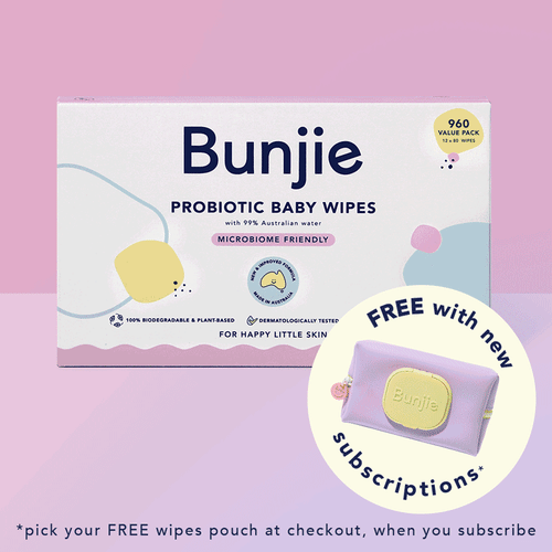 12 x 80 Pack of Probiotic Baby Wipes