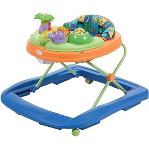 Safety 1st Dino Sounds 'n Lights Discovery Baby Walker with Activity Tray