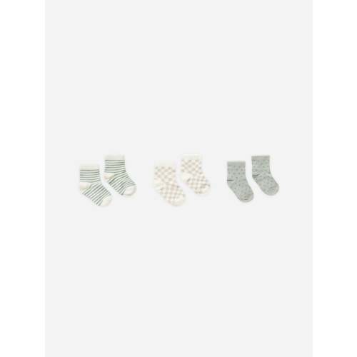 Printed Socks || Summer Stripe, Dove Check, Polka Dot