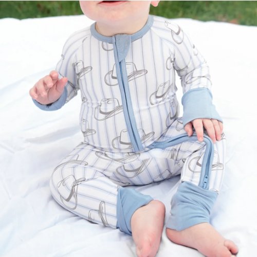 Western Blues Striped - Bamboo Sleeper – KenzKustomz