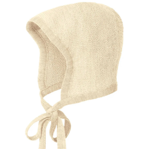 Knitted Bonnet - natural – Baby in Merino