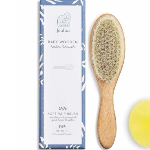 Fephas Baby Wooden Hairbrush