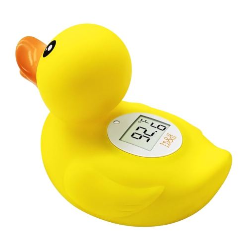 B&H Duck Baby Bath Thermometer, Digtal Newborn Tub Thermometer for Accurately Measuring Baby's Water Temperature, BPA Free, Toddlers Safety Floating Toy