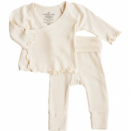 2pc Waffle Crossover Top & Bottom | Caden Lane