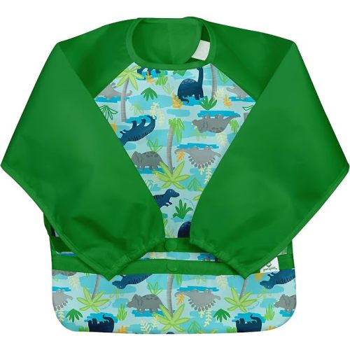 Snap & Go Easy-wear Long Sleeve Bib