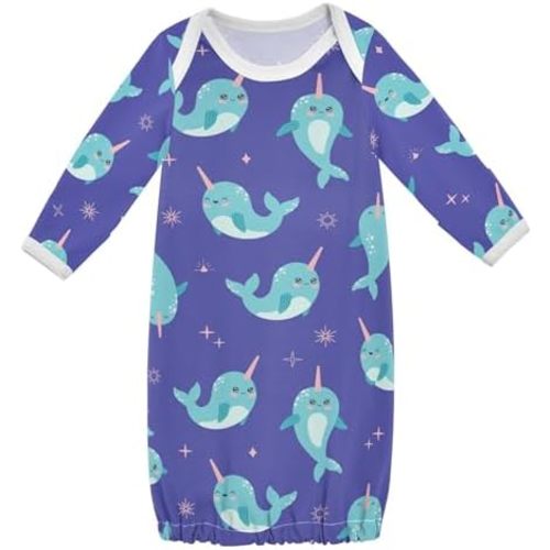 Vozoza Sleeper Gown Cotton Nightgowns Clothes