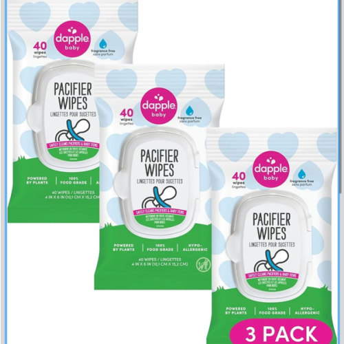 Pacifier Wipes, Fragrance Free - 40 Wipes