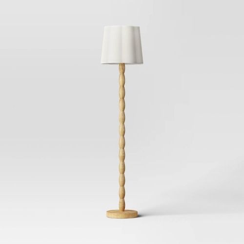 Natural Polyresin Floor Lamp - Room Essentials™