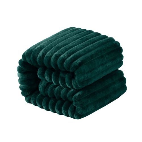 Flannel Fuzzy Toddler Blanket, Fluffy Warm and Lightweight Baby Plush Blanket - NTBAY