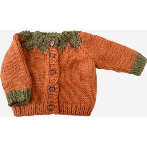 Pumpkin Cardigan - The Blueberry Hill | Maisonette
