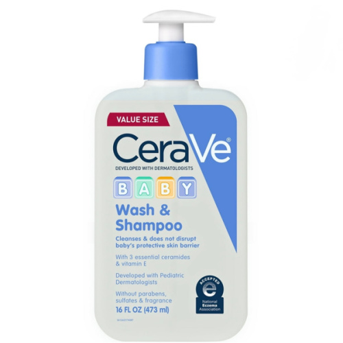 CeraVenBaby Wash & Shampoo- 16 fl oz