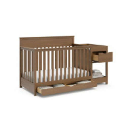 Shiloh Convertible Baby Crib and Changer