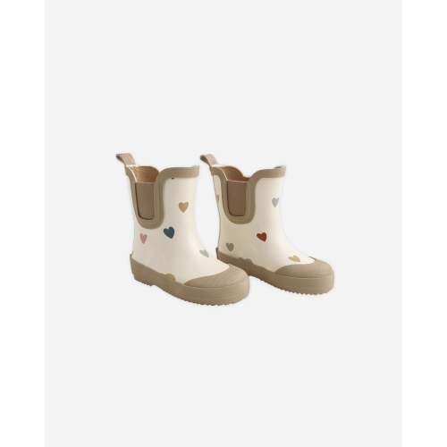 Rain Boots Confetti Hearts