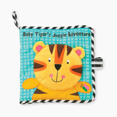 Manhattan Toy Co Baby Tiger's Jungle Adventure Soft Book