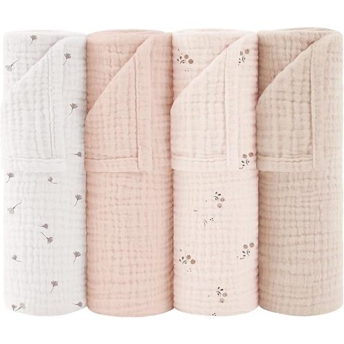 Susurration Muslin Burp Cloths 24x24