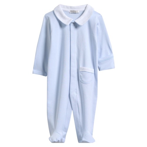 New Beginnings Pima Cotton Footie, 3-6M