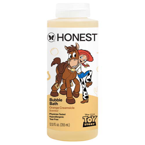The Honest Company Disney Pixar's Toy Story Bubble Bath, Orange Creamsicle, 12 oz