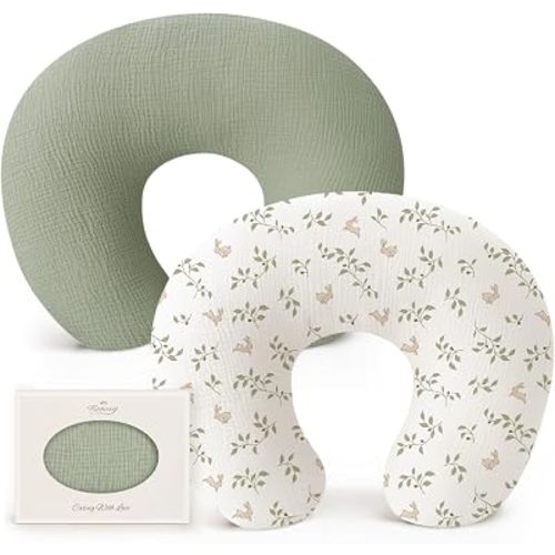 Boppy Covers - Fog Green/Sprout