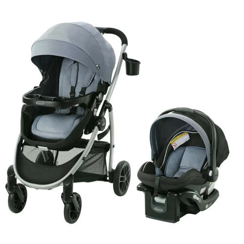 Modes Pramette 3-in-1 Travel System, Ontario, Grey