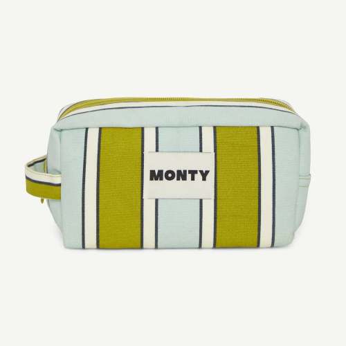 Cosmetic Organic Cotton - Lagoon & Moss