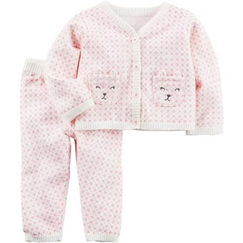 Carter's Baby Girls' 2 Piece Little Sweater Set Newborn