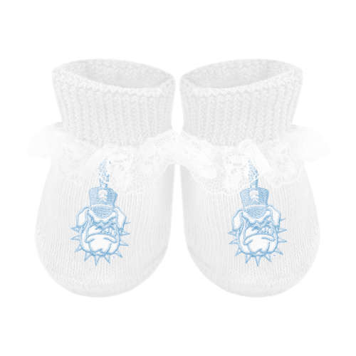 Citadel Bulldogs Lace Booties | College Baby