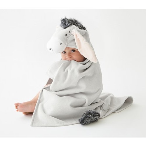 Disney Winnie the Pooh Eeyore Baby Hooded Towel