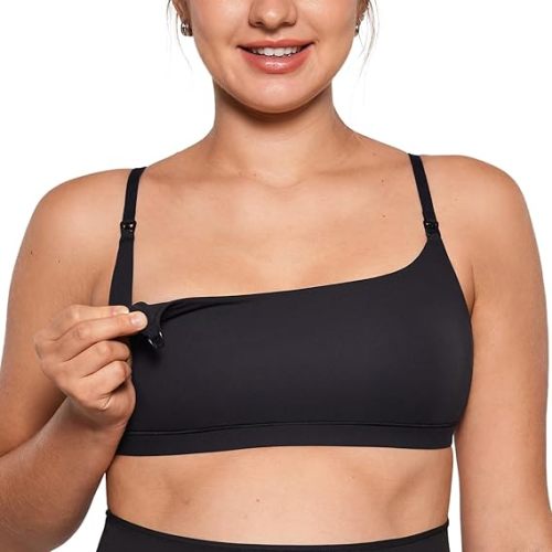 INLYRIC Women's Inbarely Soft Nursing Bras Unlined Bralettes Maternity Bra for Breastfeeding Unpadded Comfy Sleep Seamless