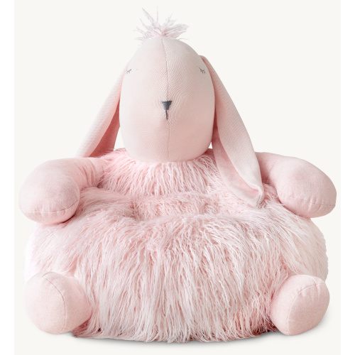 Wooly Plush Bunny Chair