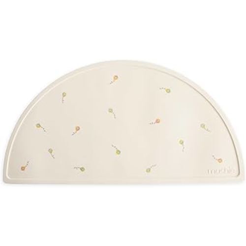 mushie Silicone Placemat for Kids | BPA-Free Non-Slip Design (Kites)
