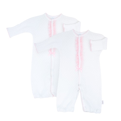 Paty Knit Converter with Chiffon Trim