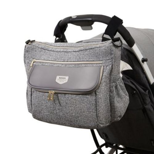 Tweed Luxe Stroller Organizer-Gray