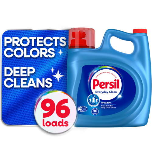 Persil Deep Clean Liquid Laundry Detergent, Original, 150 fl oz, 96 loads