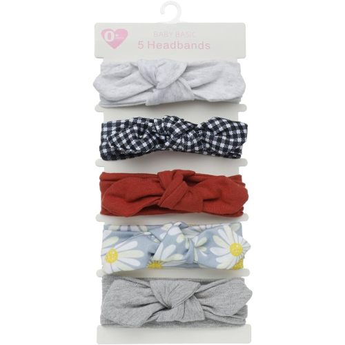 KIDOCHEESE Baby Headbands Soft Stretchy Baby Girl Bows Newborn Infant Toddler Headwrap Hair Accessories