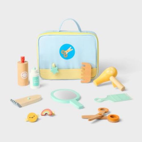 Salon Play Set - Gigglescape™: Pretend Salon Accessories, Creative Thinking, Play Hair Styling, Ages 3+