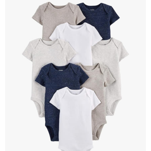 Simple Joys by Carter's Baby 8-Pack Short-Sleeve Bodysuit
