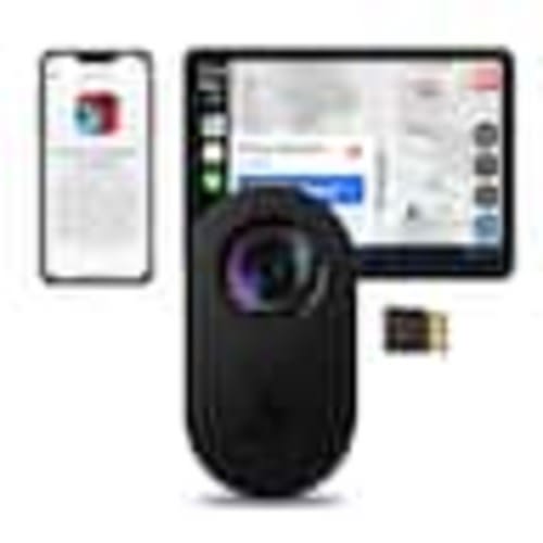 Rexing - BC500 In-Car Baby Monitor – HD 1080p & Infrared Night Vision for Windows, MAC OS and iPhone - Black