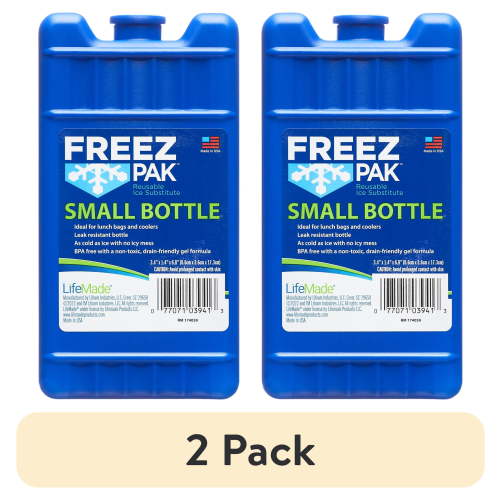 (2 pack) Freez Pak Small Reusable Ice Pack and Ice Substitute