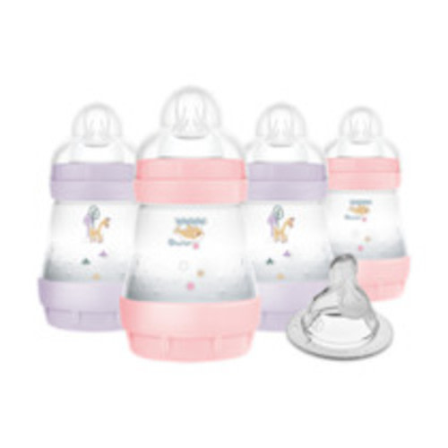 MAM Easy Start Anti-Colic Baby Bottle (4 Pack) - 5oz