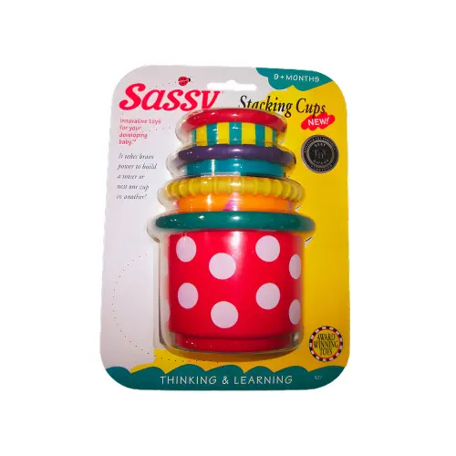 Sassy stacking cups