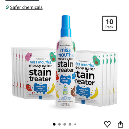 Miss Mouth's Messy Eater Stain Treater & Wipes Travel Kit
